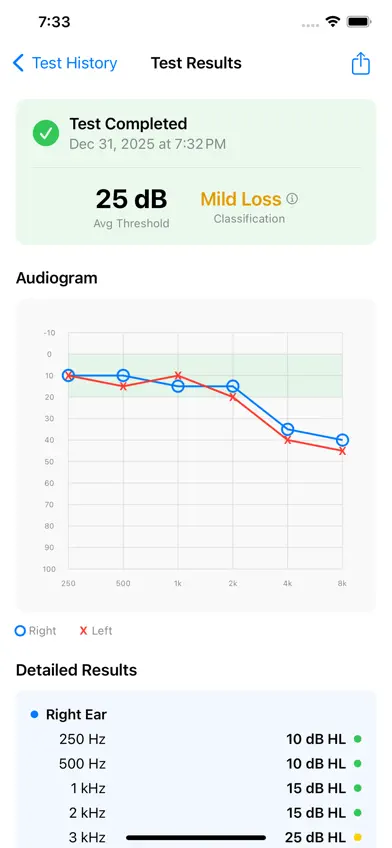 Audiology & Tinnitus screenshot 3