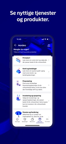 Nordea Business DK screenshot
