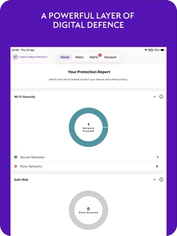 BT Cyber Threat Protect iPad screenshot
