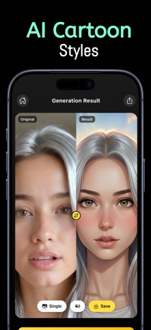 Virallie: AI Photo Generator iPhone screenshot