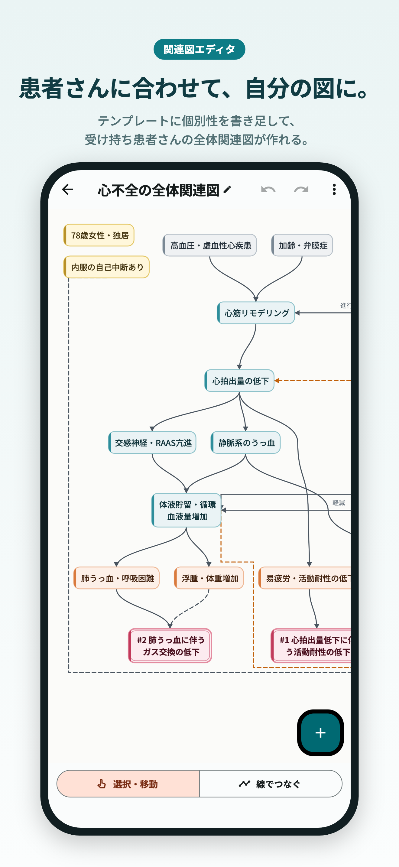 看護関連図マスター - 病態関連図と看護計画 screenshot 5