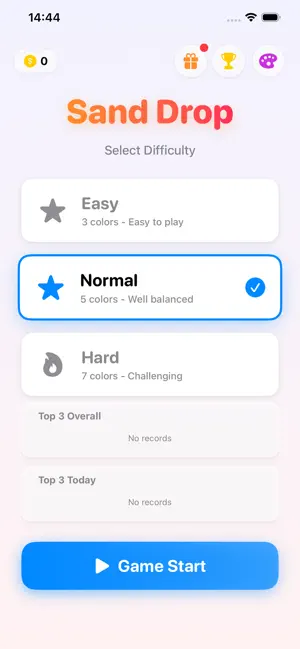 SandDrop: Sand Physics Puzzle screenshot 1
