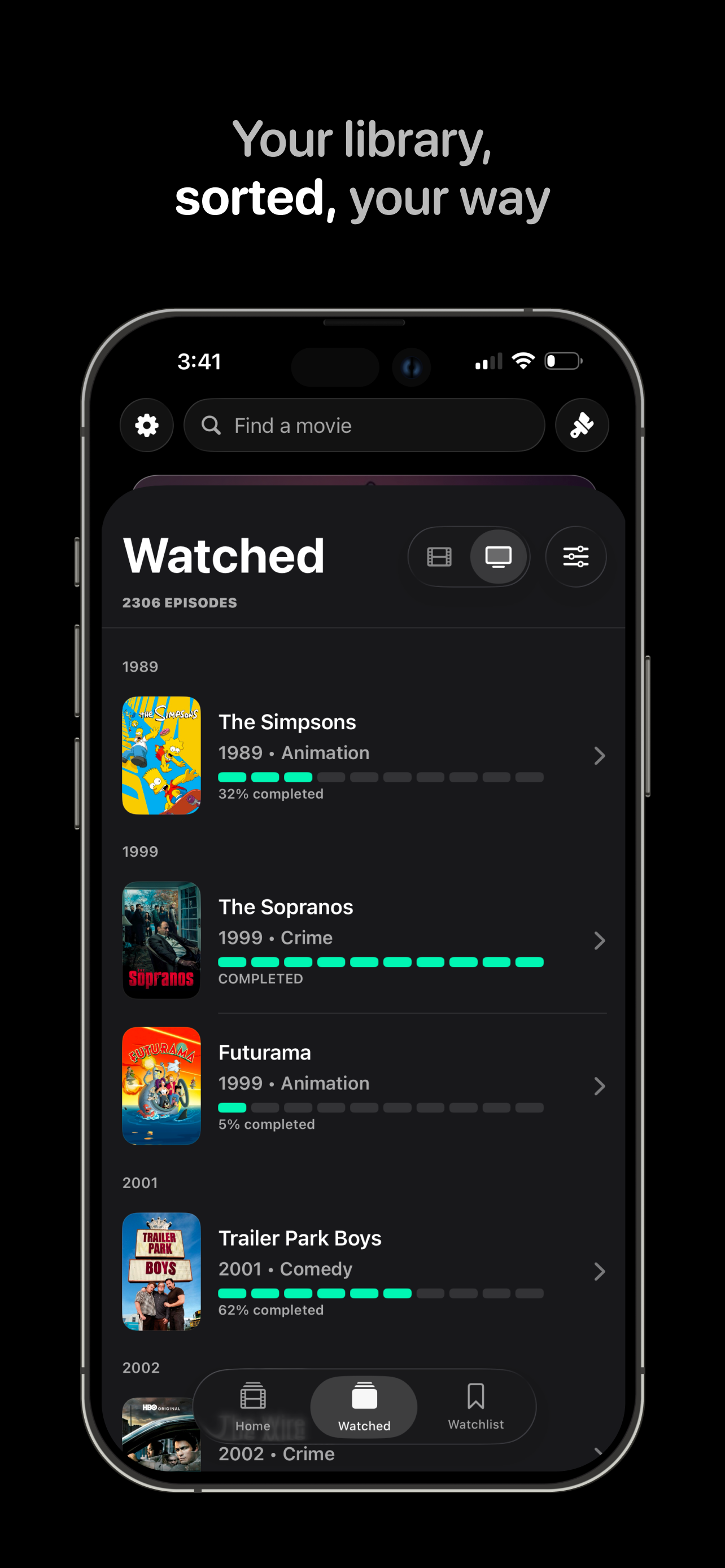 Reely - Movie & TV Tracker screenshot 3