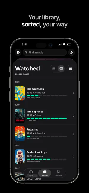 Reely - Movie & TV Tracker screenshot 3