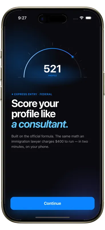 CRS Calculator: PR Buddy screenshot 1 of 4