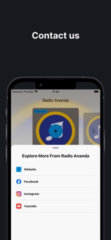 Radio Ananda screenshot