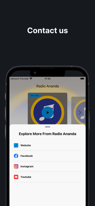 Radio Ananda Screenshot 3 of 3