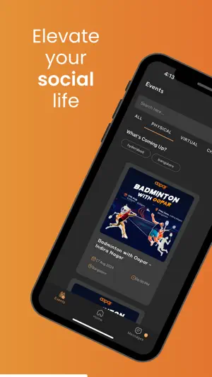 Oopar Club - Socialize offline screenshot 1