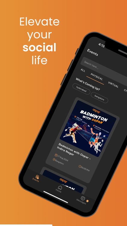 Oopar Club - Socialize offline