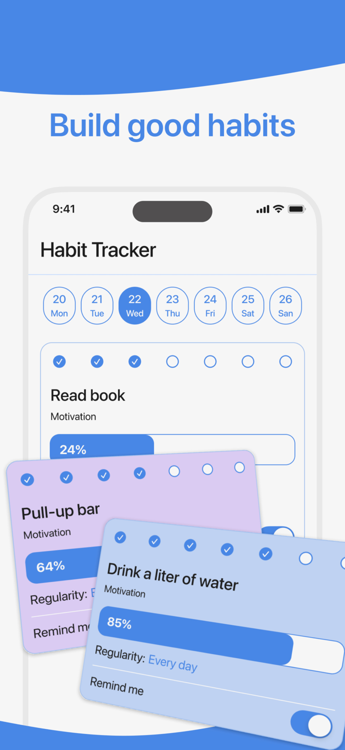 Habit Tracker  Daily Planner.