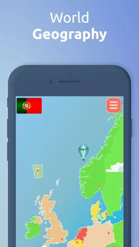 GeoExpert+ World Geography Map screenshot 1