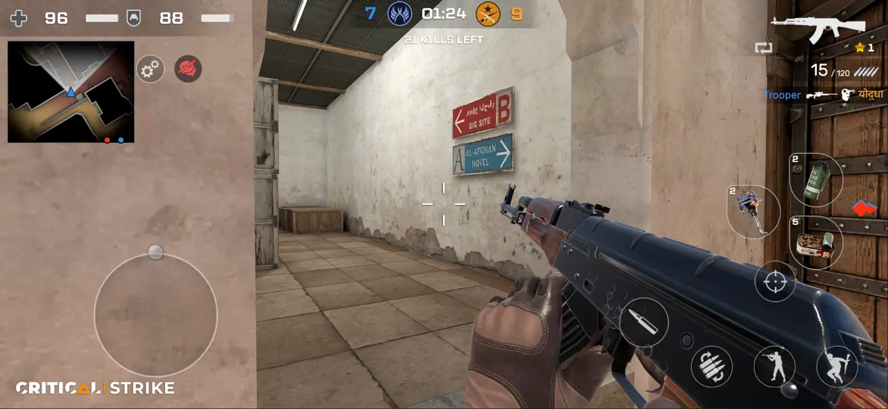 Critical Strike CS: Online FPS Hack screenshot 1 - iOS game interface