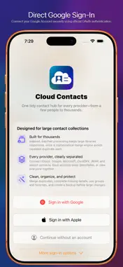 CC - Cloud Contacts Viewer screenshot 2