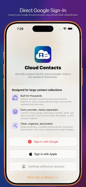 CC - Cloud Contacts Viewer screenshot 2
