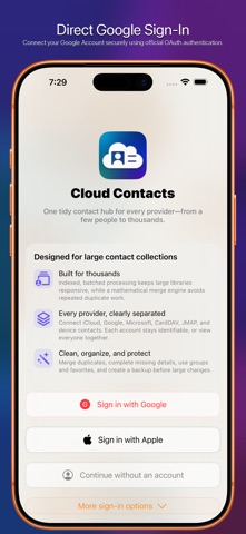 CC - Cloud Contacts Viewer Screenshot 2 of 5