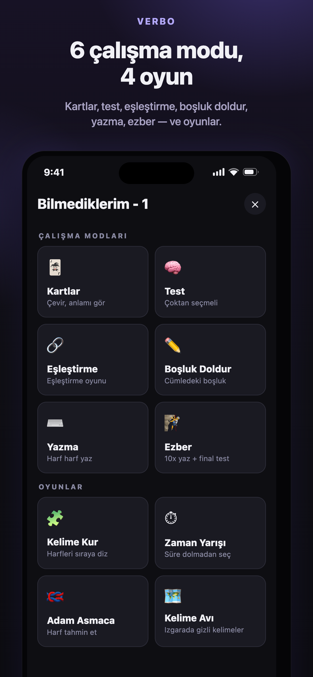 Verbo - Vocabulary Flashcards screenshot 4