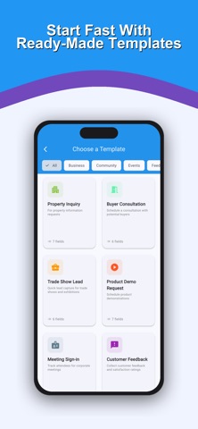 HowdyForms: Event Lead Capture iPhone screenshot