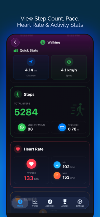 Steply: Walking Steps Tracker Screenshot 6 of 10