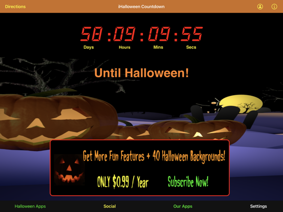 Screenshot #4 pour iHalloween Countdown