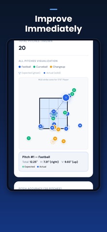 Bullpen Tracker - Pitcher Data Screenshot 1 of 6