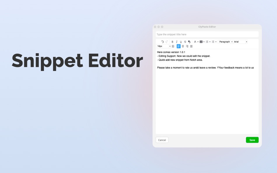 #3. Clipboard History - ClyPaste (macOS) Ved: 超 程