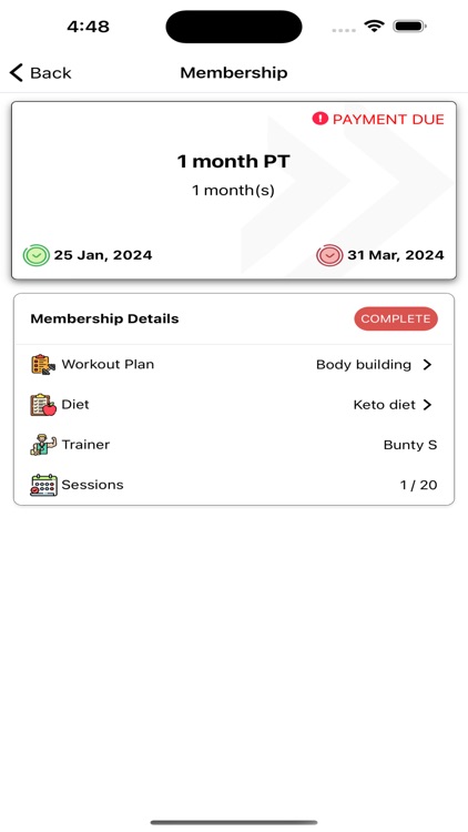 Butterfly Personal Gym