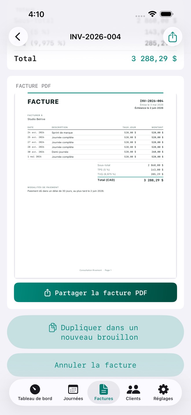 DayRate screenshot 3