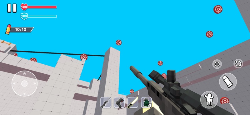 Blocky Shooter: FPS Gun screenshot 1