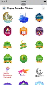 ramadan stickers pack iphone screenshot 3