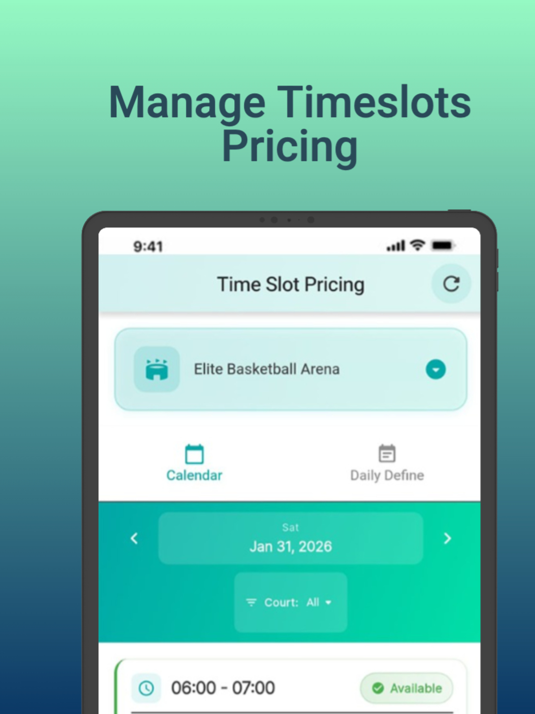 Sporty Hub – Venue Manager screenshot 11