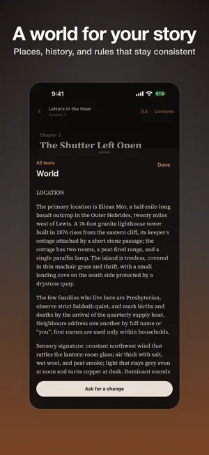 WriteForYou: AI Story Writer screenshot 4