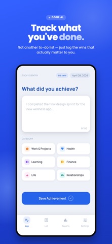 Done AI – Habit Tracker Screenshot 1 of 8