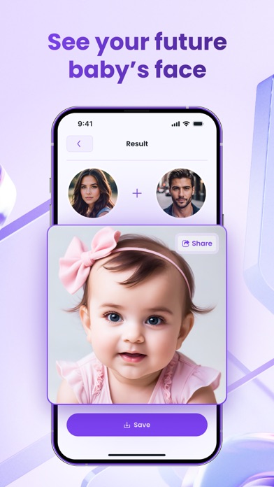 Screenshot #3 pour AI Baby Generator: Future Face