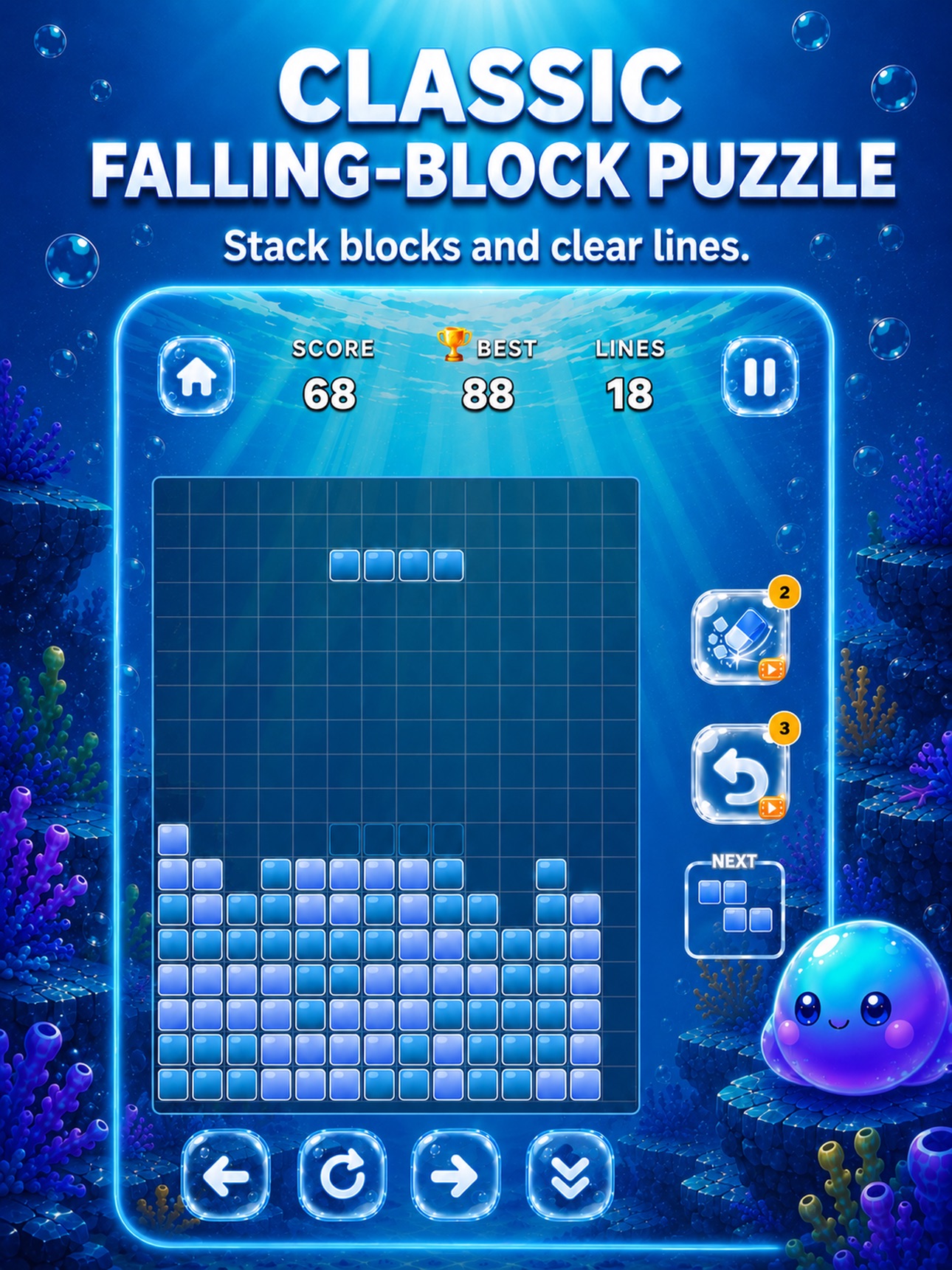 Screenshot 6 of Bachi Block: Falling Puzzle