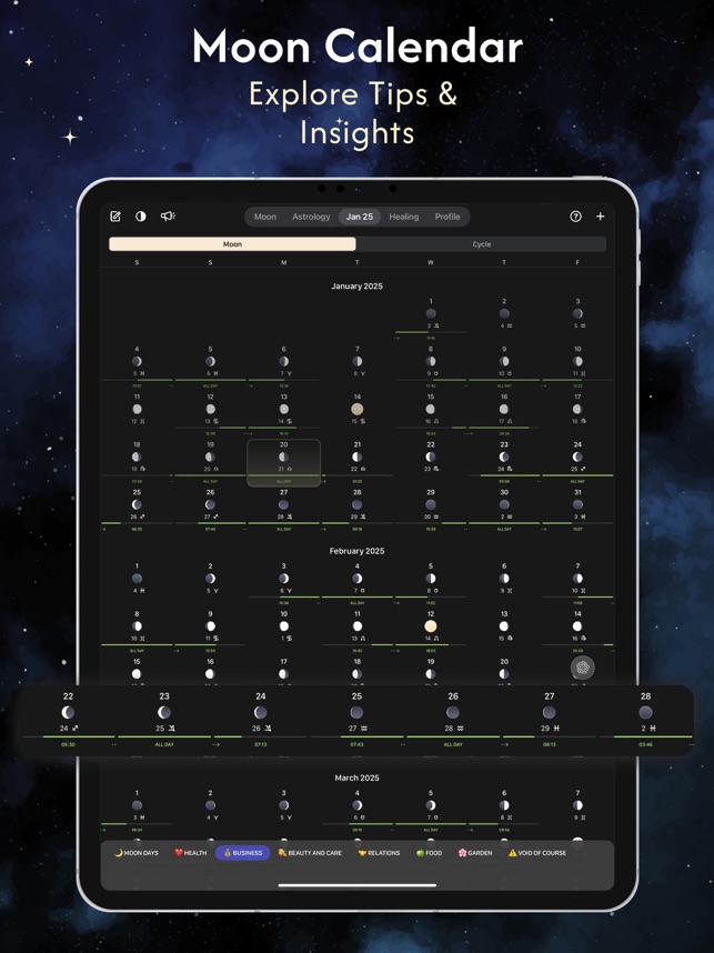 MoonX: 月の満ち欠け・旧暦カレンダーと毎日の月情報」をApp Storeで