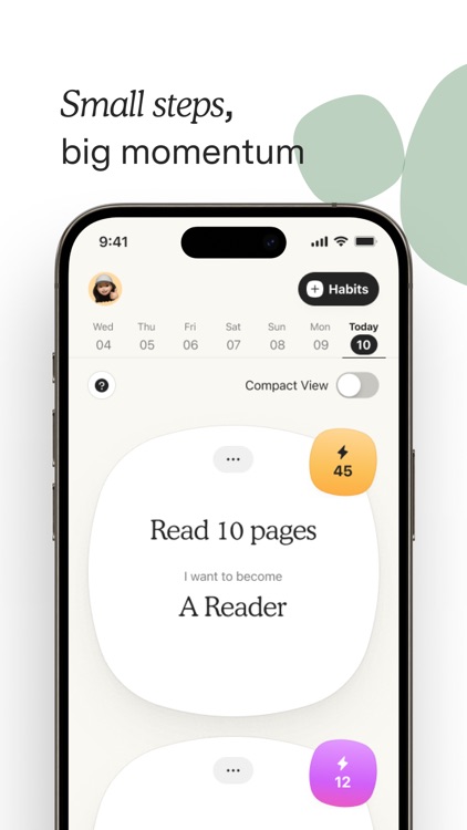 Atoms - from Atomic Habits