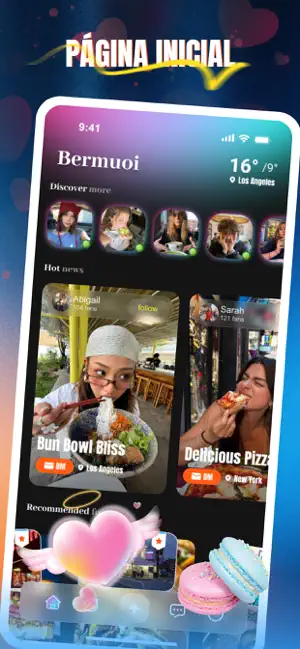 Bermuoi - Disfruta y Chat iPhone screenshot 3