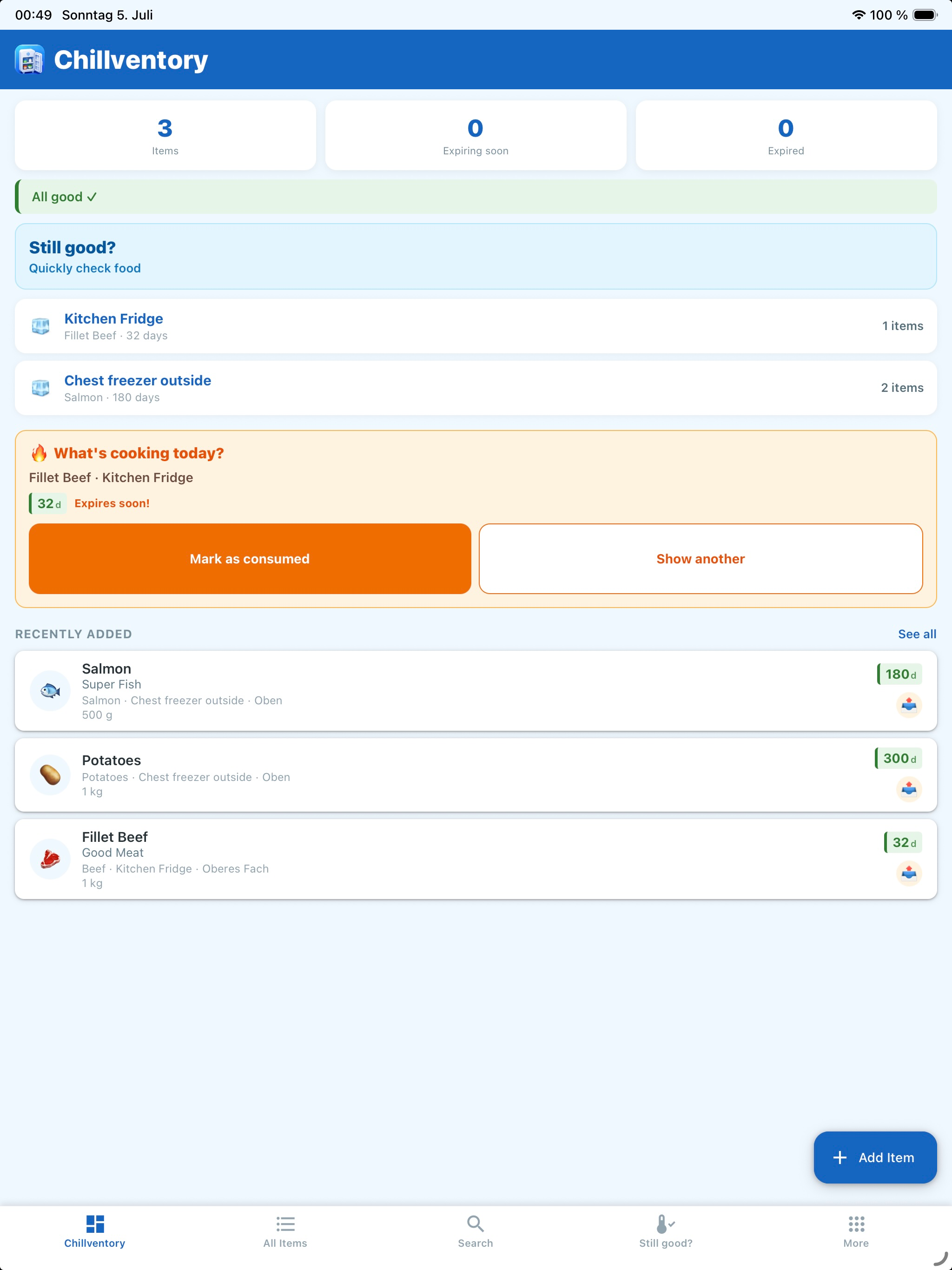 Chillventory screenshot 4