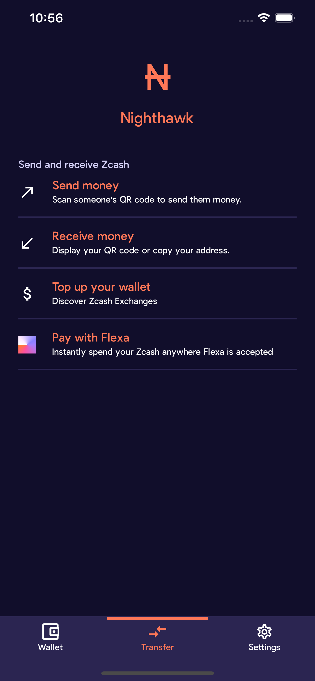 Nighthawk Wallet