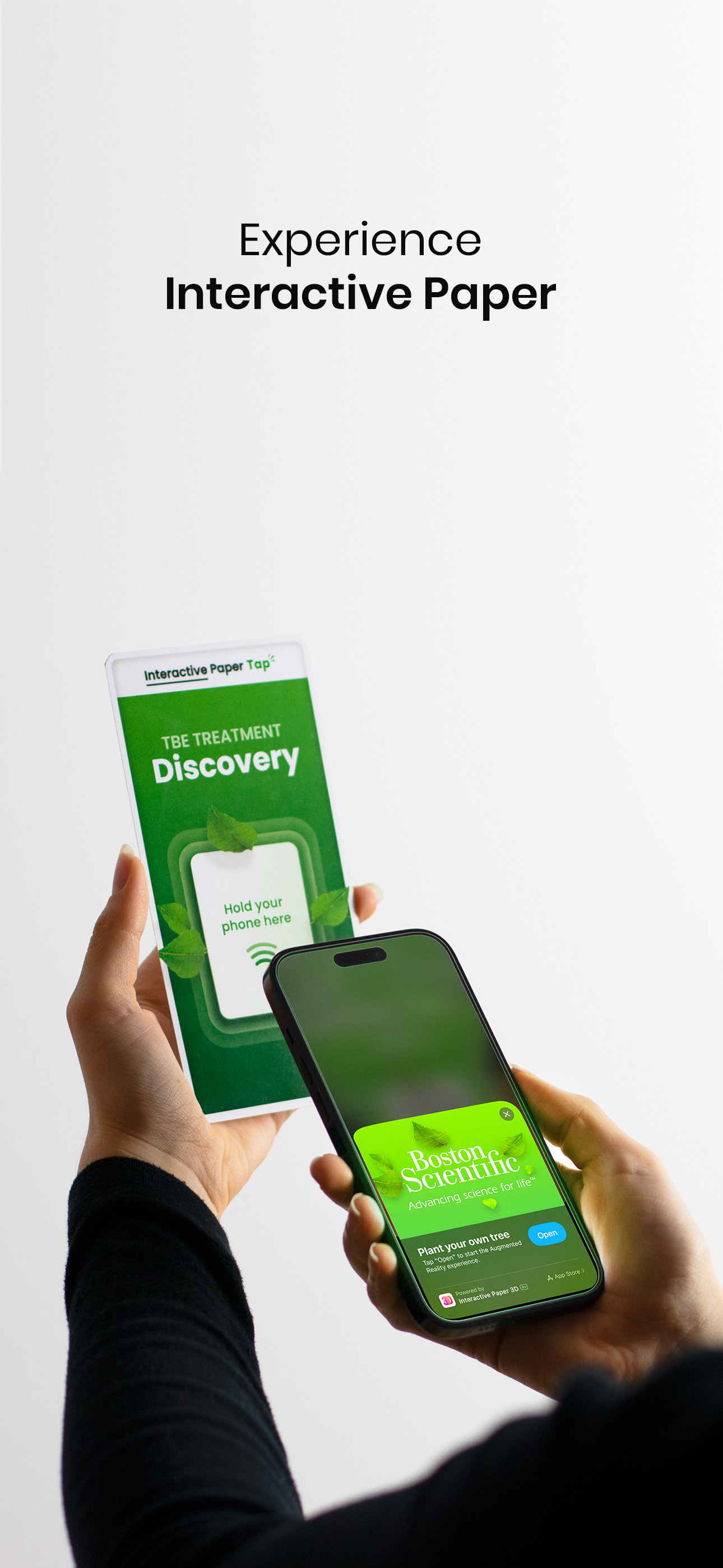 Interactive Paper 3D