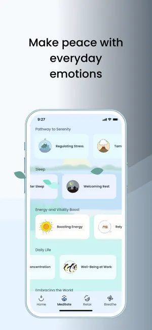 MeditBe: Meditation & Sleep screenshot 2