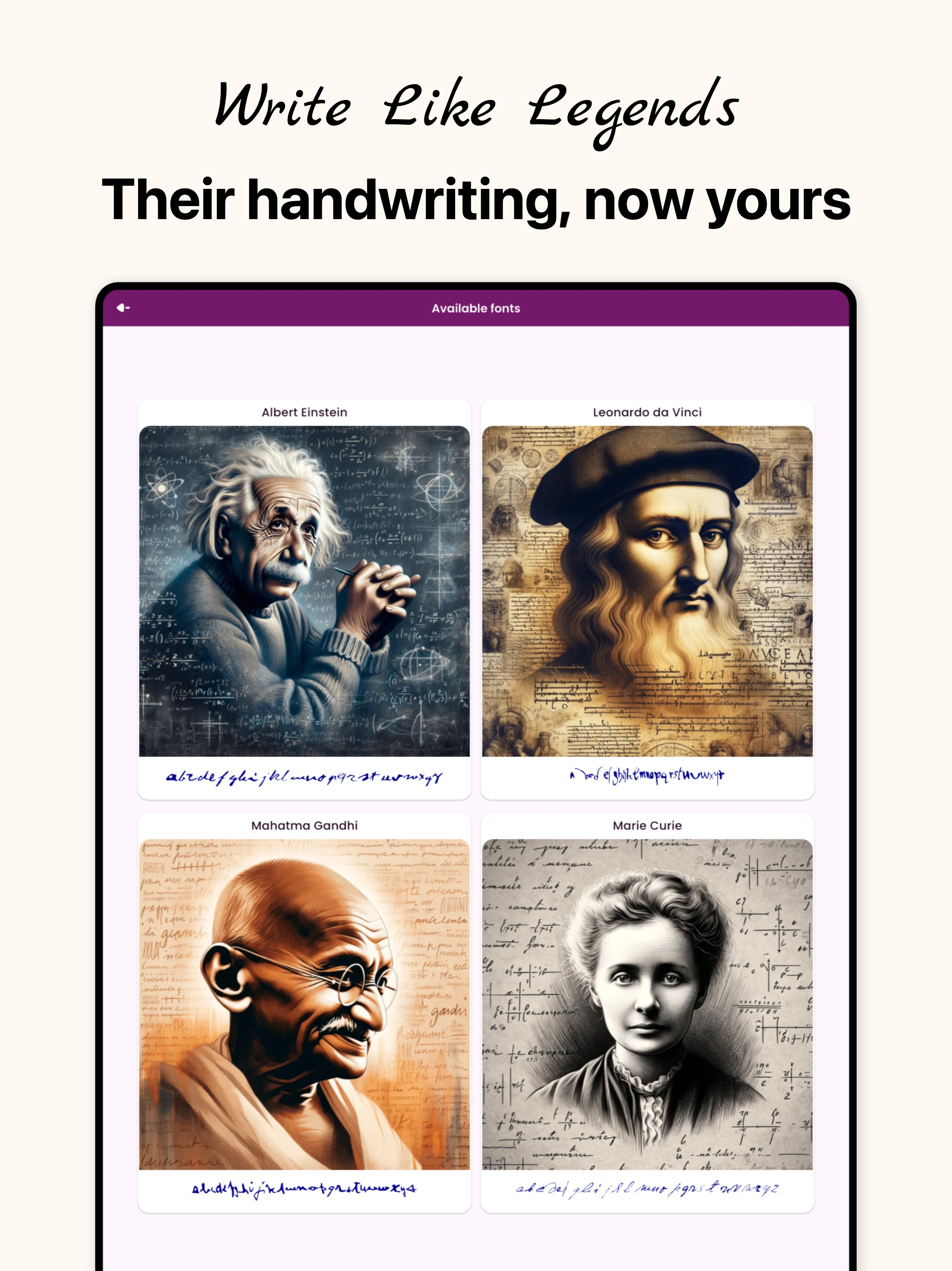 Calligrapher: Handwriting Font screenshot 13