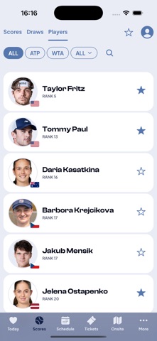 Cincinnati Open iPhone screenshot 5