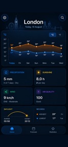 Temperature Thermometer App screenshot