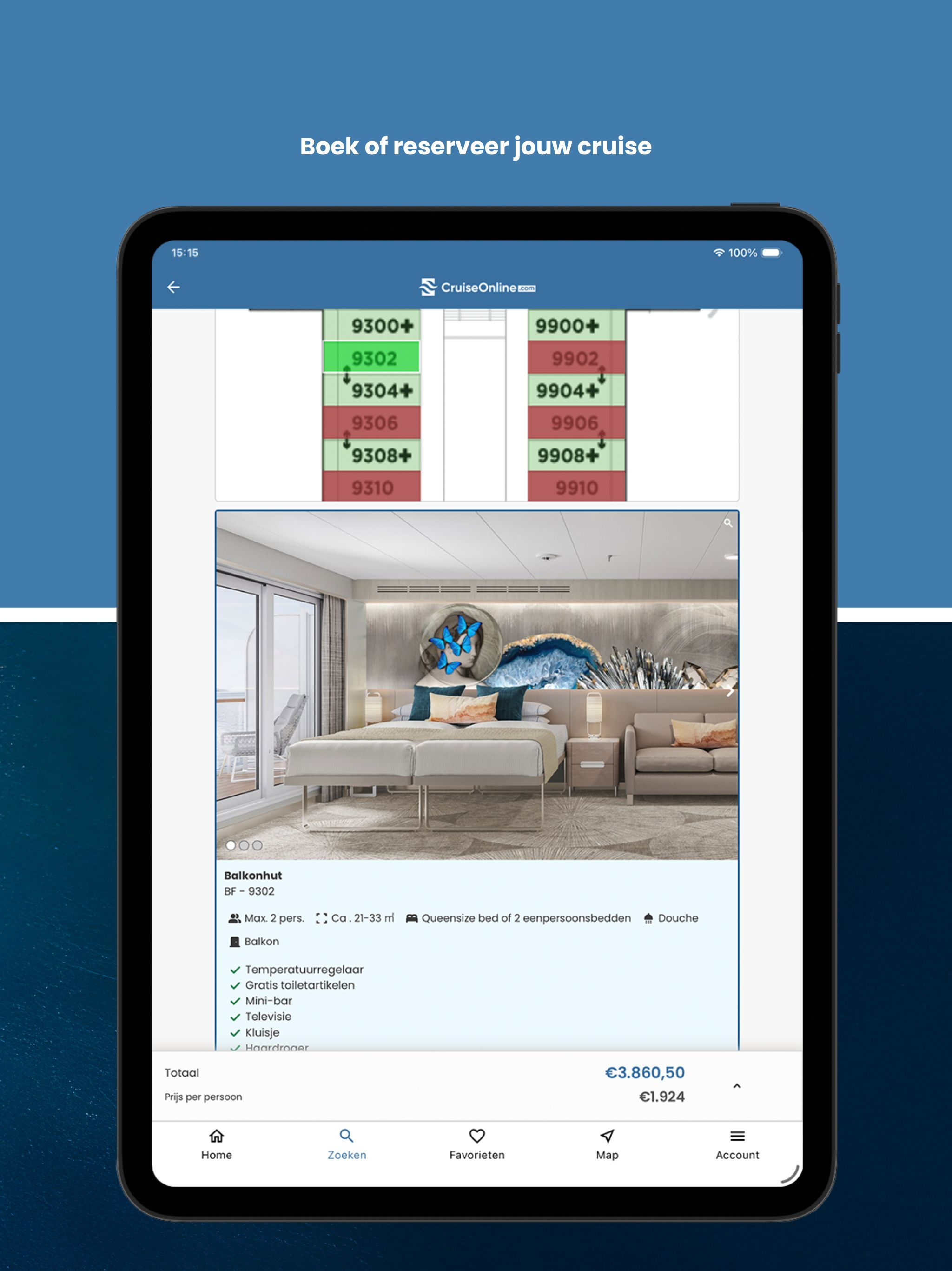 CruiseOnline –Boek jouw Cruise screenshot 8