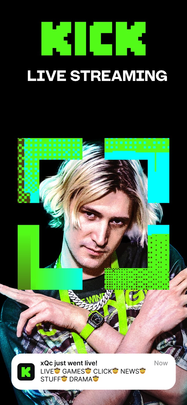 Kick app screenshot