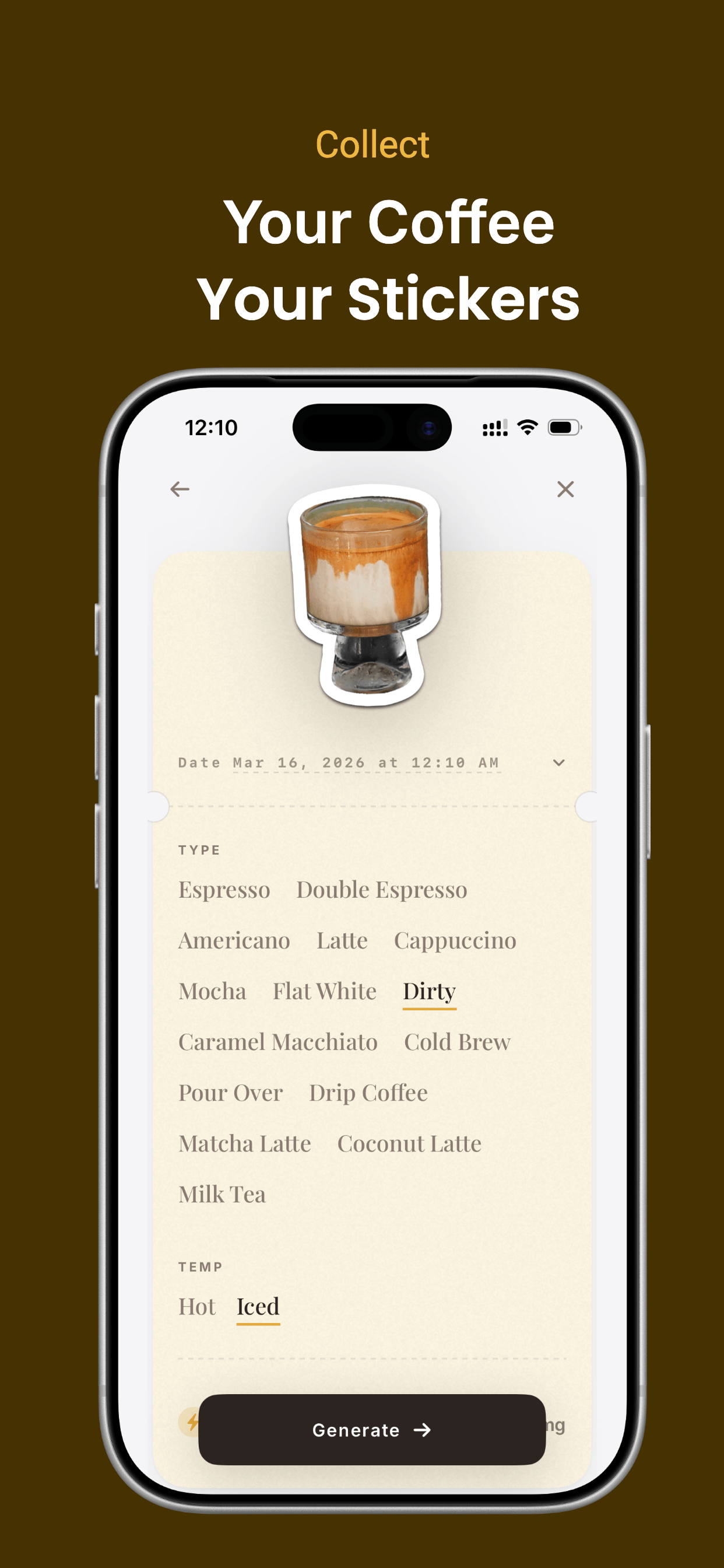 CoffeeLover: Coffee Tracker