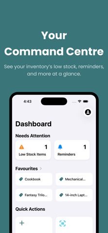 My Inventory Stack iPhone screenshot