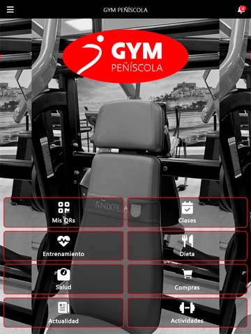 GYM PENÍSCOLA iPad screenshot