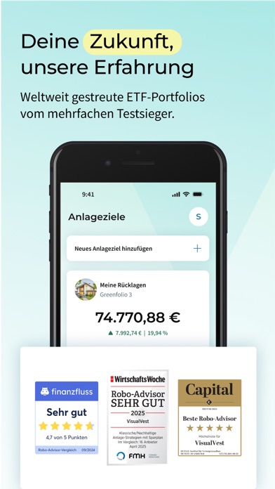 Screenshot #2 pour VisualVest: Dein Fonds-Depot